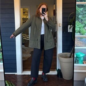 L.L. Bean Women's Chore Jacket in Olive